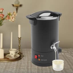8/10/12/15L Wax Melting Furnace for Candle Making Repair Large Capacity Easy to Use Clean Candle Manufacturing 30-110℃ 1800W