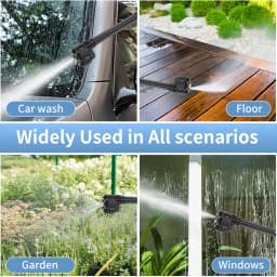 30Bar Cordless High Pressure Cleaner Washer Spray Water Gun Car Wash Pressure Cleaning Machine For Car Garden Floor Pet Cleaning