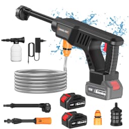 30Bar Cordless High Pressure Cleaner Washer Spray Water Gun Car Wash Pressure Cleaning Machine For Car Garden Floor Pet Cleaning
