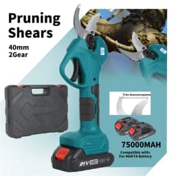 Electric Pruning Shears Professional Cordless Electric Pruning Battery Powered Tree Branch Pruner Electric Garden Scissors
