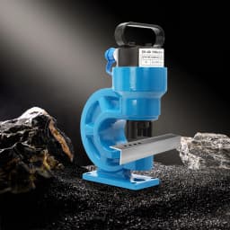 31Ton Hydraulic Punch Press 3.74" Throat Depth, Hydraulic Punching Tool Sets Industrial Hole Punch for 6mm Metal Plates