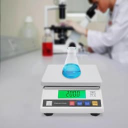 High-precision Electronic Balance Rectangular Laboratory Balance Scale LCD Screen 7.5kg for Weighing Small Items