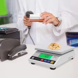 High-precision Electronic Balance Rectangular Laboratory Balance Scale LCD Screen 7.5kg for Weighing Small Items