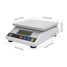 High-precision Electronic Balance Rectangular Laboratory Balance Scale LCD Screen 7.5kg for Weighing Small Items