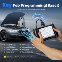 XTOOL IP819 Car Diagnostic Tools ECU Coding OBD2 Scanner VAG Guided Bidirectional Scanner 39+ Resets CAN FD DOIP FCA Protocols