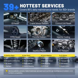 XTOOL IP819 Car Diagnostic Tools ECU Coding OBD2 Scanner VAG Guided Bidirectional Scanner 39+ Resets CAN FD DOIP FCA Protocols