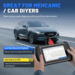 XTOOL IP819 Car Diagnostic Tools ECU Coding OBD2 Scanner VAG Guided Bidirectional Scanner 39+ Resets CAN FD DOIP FCA Protocols