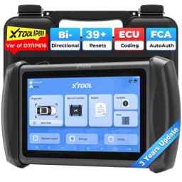XTOOL IP819 Car Diagnostic Tools ECU Coding OBD2 Scanner VAG Guided Bidirectional Scanner 39+ Resets CAN FD DOIP FCA Protocols