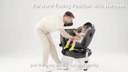 Jovikids Ranger 360° Swivel i-Size Baby Car Seat 40-150cm with Support Leg