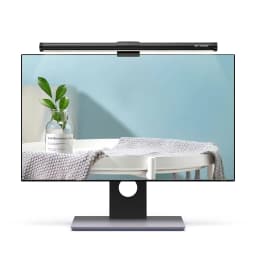 BW-CML2 Air Monitor Light Bar 300-1000Lux Eye Protection Touch Control USB Screen Display Hanging Lightbar for Computer