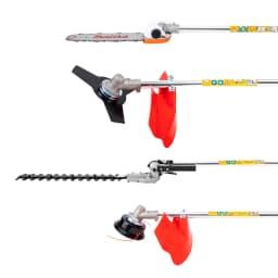 1700W 1-Zylinder 2-Takt 52cc Rückentragbare Rasentrimmer Motorsense Freischneider Benzin Trimmer Set