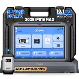 XTOOL IP919 MAX ECU Programmer J2534 Programming Car Diagnostic Tools 51 Resets Automotive Scanner Intelligent Topology FCA DOIP
