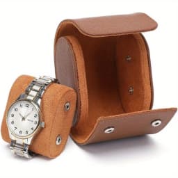 Men's Jewelry Box Watch Storage Box 1/2/3 Slots Travel Business Watch Box Chic Leather Display Watch Packaging Box