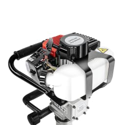 32cc Gas Powered T-Post Driver 2 Stroke Pole Pounder Pile Driver Hammer Portable Good Heat Dissipation For Gardening, Road Fence