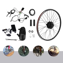 700C 36V 250W Front/ Rear Wheel Electric Bicycle Conversion Kit Brushless and Gearless Electric Bicycle Modification Kit