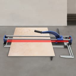 Manual Tile Cutter 800 Mm Damp Carriage Cut Manual Carriage Cut Maximum Cutting Thickness 15 Mm for Tiling and Renovation