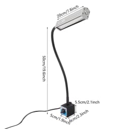  60 LEDs IP67 Magnetic Light LED Work Light Swan Neck Flexible Swan Neck Light For Industrial Lighting Machine Tool Light