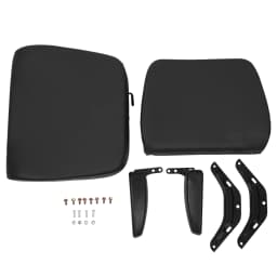 Forklift Seat Easy to Clean Tractor Seat PVC Synthetic Leather Forklift Seat with Armrest for Forklifts/Tractors/Bulldozers