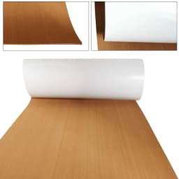 Boat Flooring EVA Foam Floor Mat Non-Slip Boat Mat Teak Wood Cover Self Adhesive Matt for Yacht Boat 240 x 90cm Brown