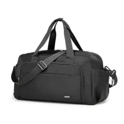 Kono Travel Bag hand luggage Set-2-Piece Weekend bag with Shoe Compartment & Cosmetic Bag bag Multi-chamber Design for Travel Sports