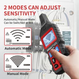 NOYAFA NF-826 Underground Cable Locator Anti Interference Cable Tester Visual Fault Wire Tracer High&Low Voltage Cable Finder