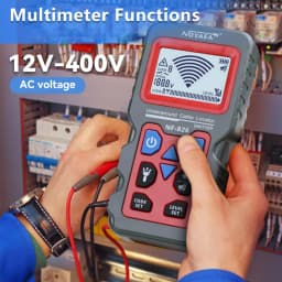 NOYAFA NF-826 Underground Cable Locator Anti Interference Cable Tester Visual Fault Wire Tracer High&Low Voltage Cable Finder