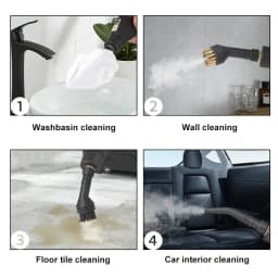 Handheld Steam Cleaner High and Temperature Air Conditioner Kitchen Hood Car Steam Clean Machine Floor and More Cleaning