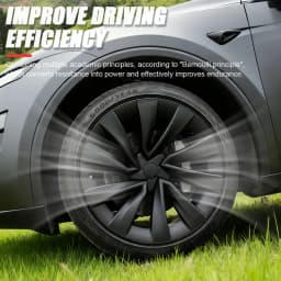 4PCS Wheel Cover 20 Inch for Tesla Model Y Juniper 2025 2026 HubCap Performance Replacement Helix 2.0 Full Rim Car Accessories