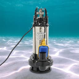 2HP Submersible Water Pump 1500W, 36000L/H Stainless Steel Sump Pump with Float Switch, Clean & Dirty Water Drainage for Swimming Pool, Farm, Industry