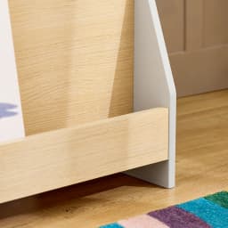 SoBuy KMB106-HG Children's Bookshelf Children's Shelf Newspaper stand with 4 Shelves Children's storage Shelf Book Rack