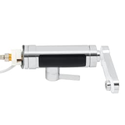 Electric Heating Faucet 3000W, Fast Heating 3s 77-131°F, Kitchen Sink Tap with LED Temperature Display EU Plug