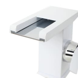LED Matte Bathroom Sink Waterfall Faucet Three Colors Change with Temperature Hot and Cold Water Mixer Taps Water Inlet Pipe