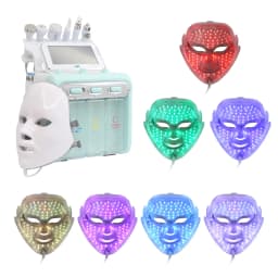 New 7 in 1 H2O2 Hydrogen Dermabrasion Machine Small Bubble Aqua Peel Deep Cleansing Blackhead Remover Hydrating Skin Tightening