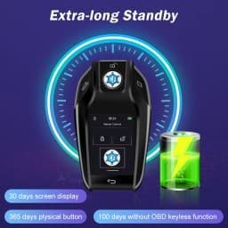2024 New Universal LCD Smart Key APP Customized Wallpaper For BMW LCD KEY Comfortable Entry Auto lock