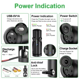 36v 10.5ah Bottle EBike Battery 48V 36V 7Ah 10.5Ah 9Ah Electric Bicycle18650 Batteries Pack for 250W 350W 500W Motor Kit