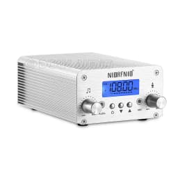 Nobsound 0-15W Adjustable UKW-Sender FM Transmitter Radio Station Bluetooth U-disk PC IN
