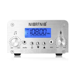 Nobsound 0-15W Adjustable UKW-Sender FM Transmitter Radio Station Bluetooth U-disk PC IN