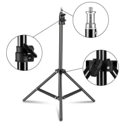 SH Brand 200CM Light Stand Tripod With 1/4 Screw Head For Photo Studio Video Flash Umbrellas Reflector Lighting Photography