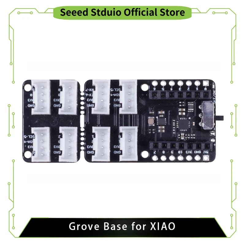 Grove Base for XIAO - with Embedded Battery Management Chip