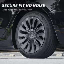 4PCS HubCap for New Tesla Model 3 Highland 2024 Performance Replacement 18 Inch Wheel Cap Automobile Full Rim Cover Accessories