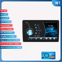 OSSURET CarPlay Android Car Radio For Citroen Berlingo B9 Peugeot Partner 2008 -2019 Car Multimedia Player GPS 2din 4G autoradio