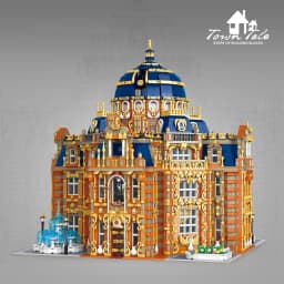 14133PCS Royal Planetarium Building Blocks Creative City Street View Castle Model High Difficulty Assembly Bricks Toys For Kids