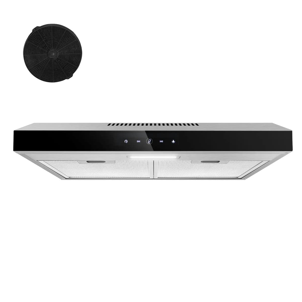 TopStrong 60cm Under-Cabinet Exhaust Air Recirculating LED Extractor Hood TF2360A3-AC-12