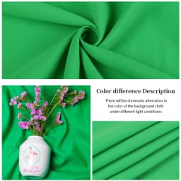 Photo Studio LED Softbox Umbrella Lighting Kit 2.6Mx3M Background Support Stand Green Backdrop for Photography Video Shooting