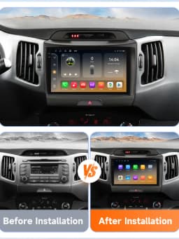 2Din Android 14 Car Radio For KIA Sportage 3 2010-2016 Car Multimedia GPS 4G Carplay Intelligent Screen autoradio AI Voice 6115