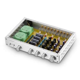 Nobsound HiFi 2.0-Channel Class A Stereo Vacuum Pre-Amplifier 4-way Digital Desktop Audio Preamp