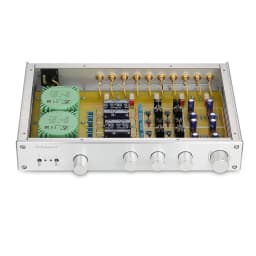 Nobsound HiFi 2.0-Channel Class A Stereo Vacuum Pre-Amplifier 4-way Digital Desktop Audio Preamp