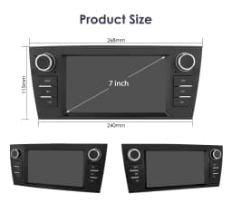 Android Car Multimedia Player For BMW 3 Series E90 E91 E92 E93 2006-2012 Navigation GPS Stereo 4G-LET autoradio Carplay
