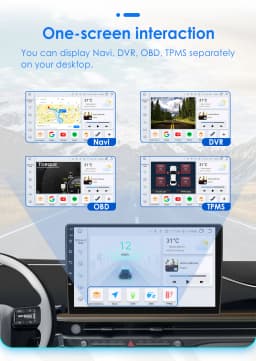 2 Din Carplay Android 12 Car Radio For Smart Fortwo 451 2005 - 2010 Car Multimedia Video Player Navigation GPS WiFi 4G-LET 7862