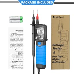 HoldPeak HP-38B Precision Digital Multimeter Pen Type Meter Auto Range LCD Professional AC/DC Voltage Electronic Diode Tester